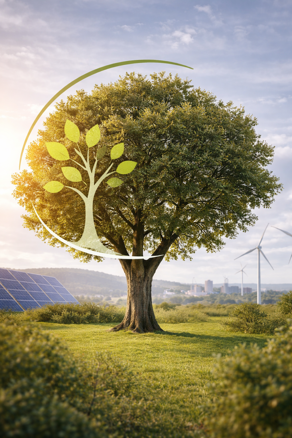 Imagen conceptual de ingeniería ambiental