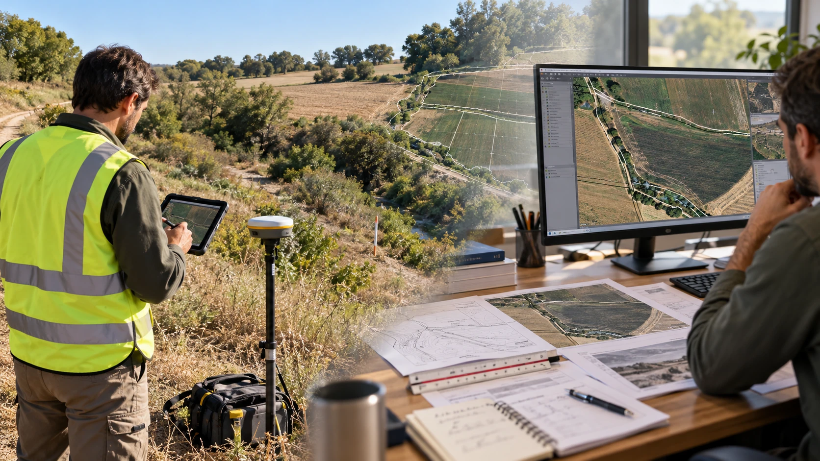 Informe pericial y trabajos técnicos de campo y oficina